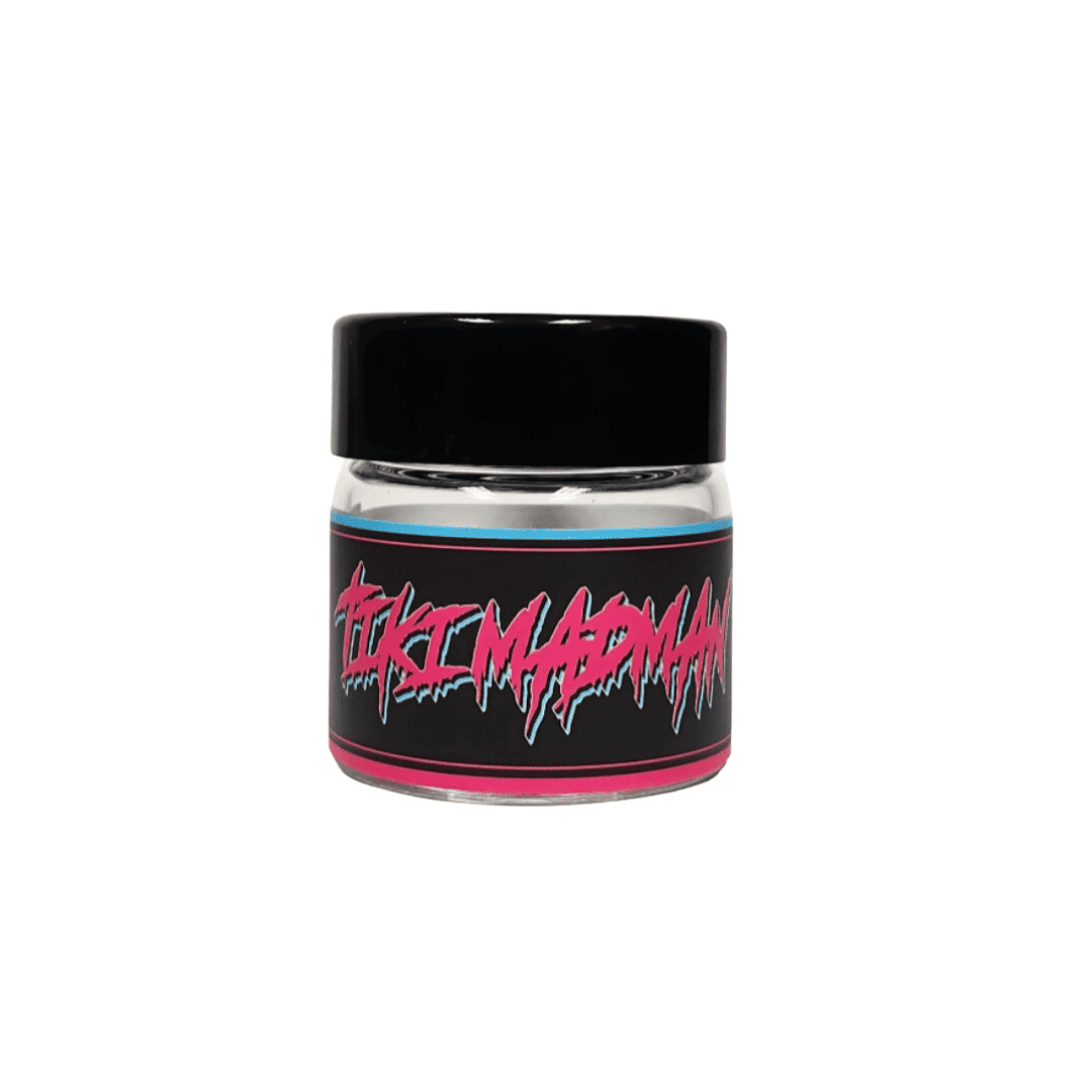Tiki Madman Glass Jar (1)